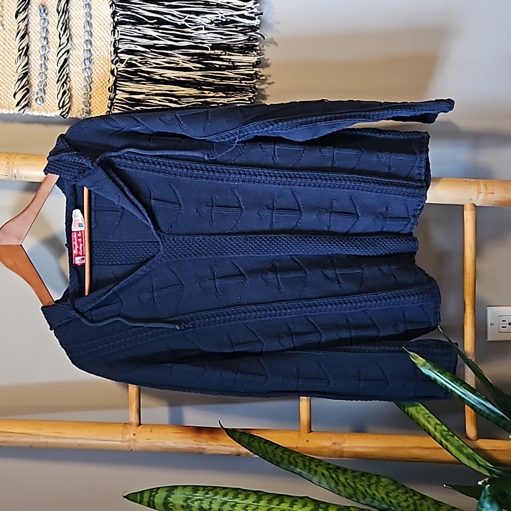 Vintage Binghampton Nautical Hooded Sweater